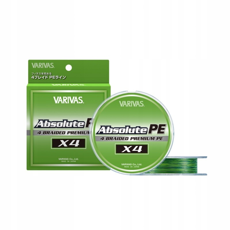 Plecionka Varivas Absolute Pe X4 0.4 9.5lb