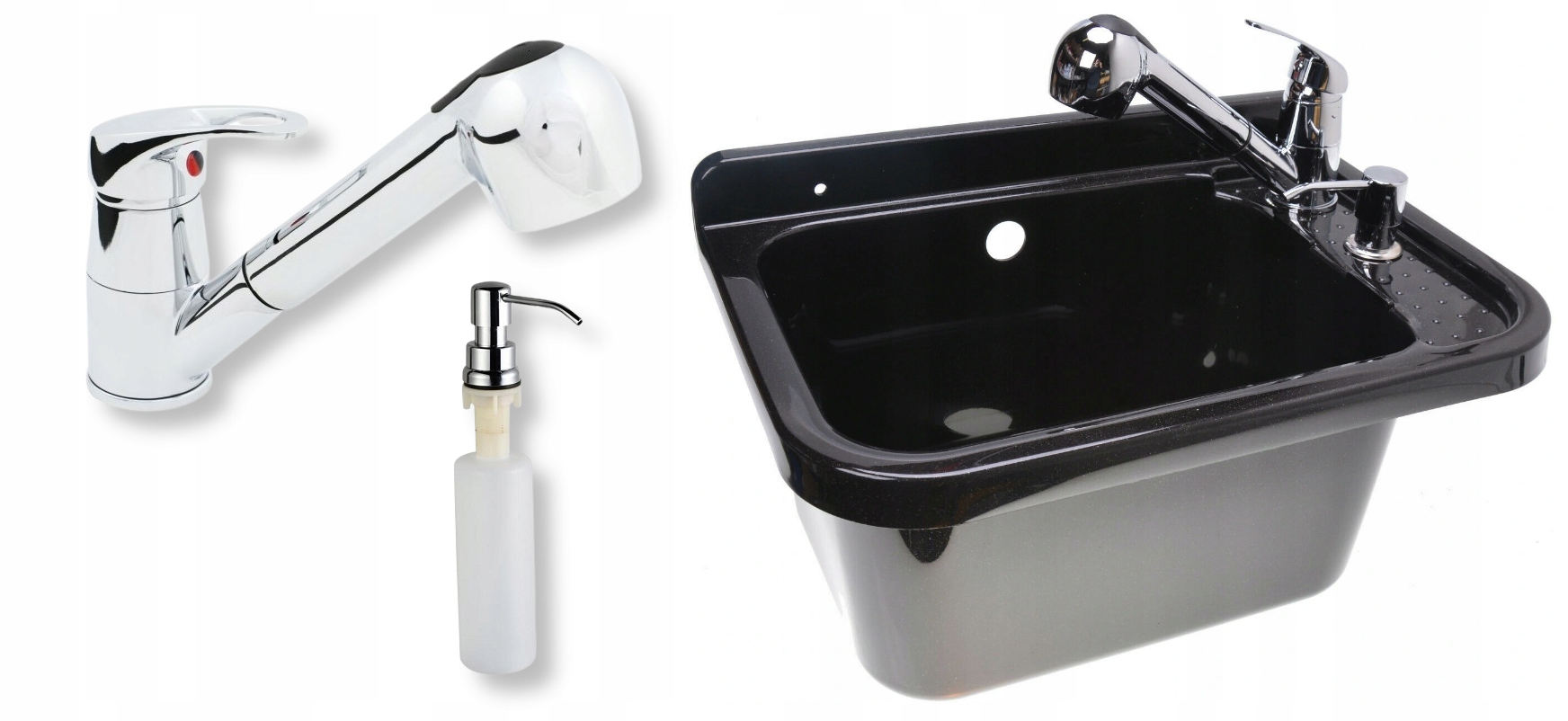 Technický Dřez Dřez Komora S Baterií 50 CM