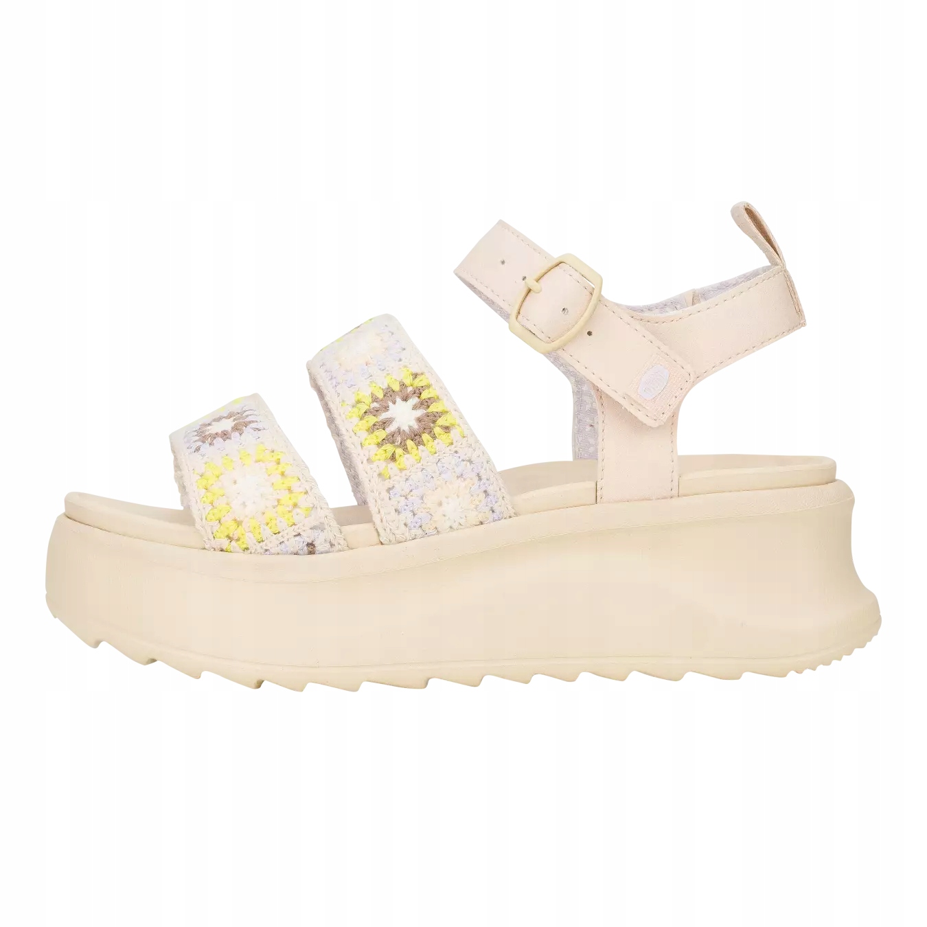 HeyDude Dámské lehké sandály Platform Delray Buckle Cottage 39