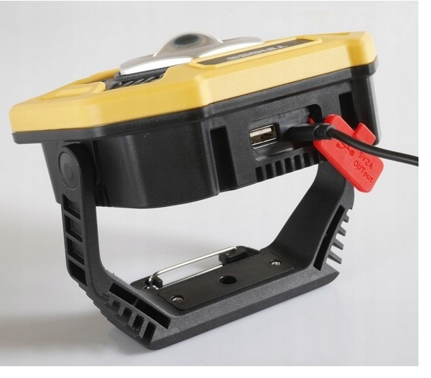 LAMPA ROBOCZA 20W Z POWERBANKIEM REGULACJA TRYBÓW ŚWIECENIA 2000 LUMENÓW Marka Tiross