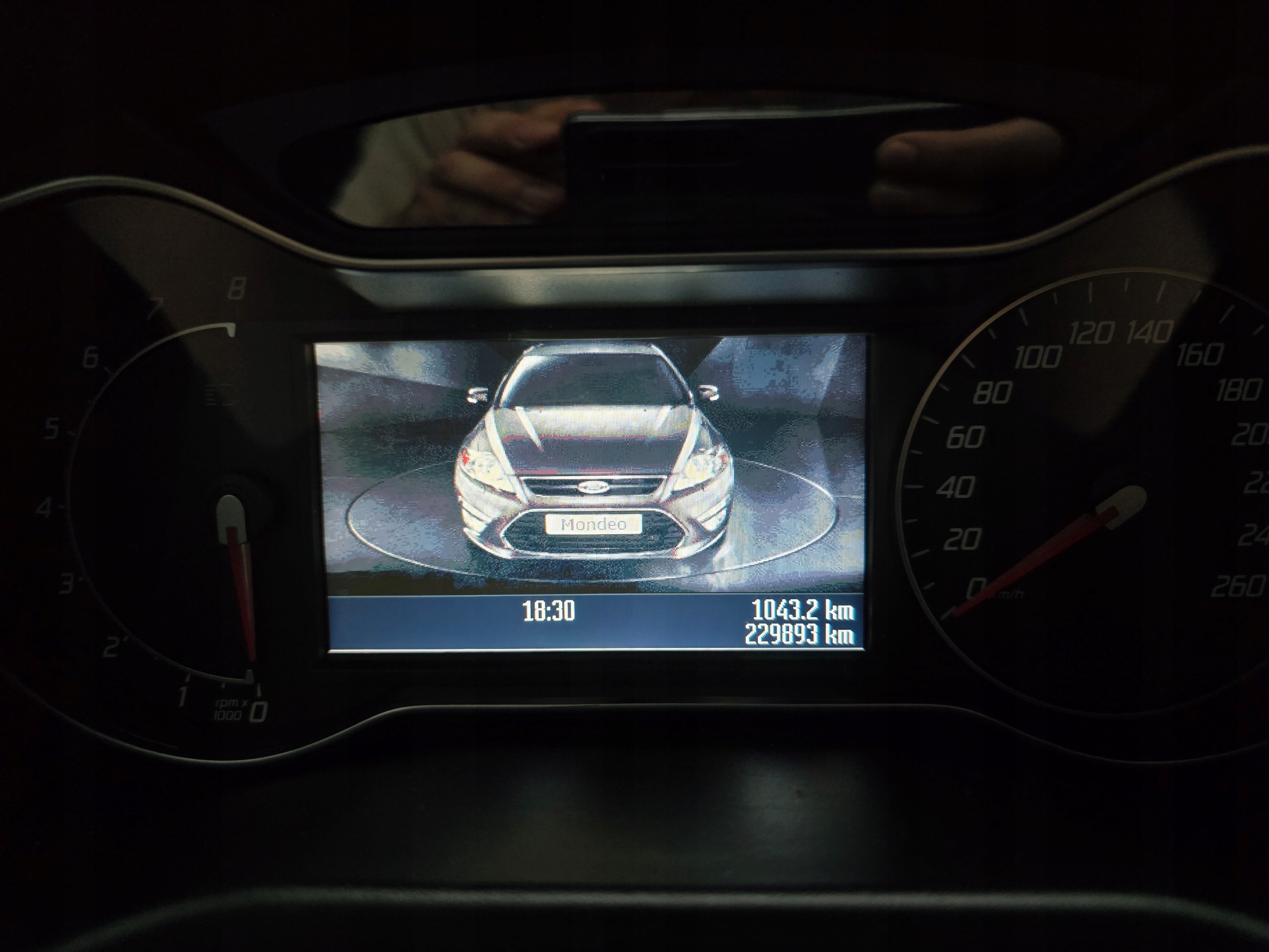 MONDEO MK4 FL спидометр + Бензин европа актуализация ПРОБЕГ