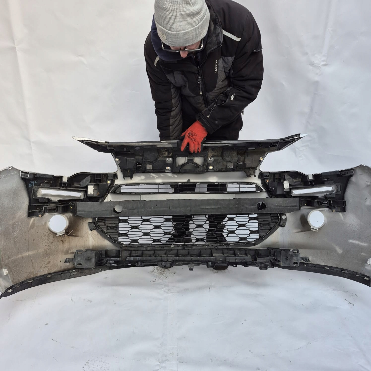CITROEN C3 II 2 LIFT 13- bumper front front 9803500777