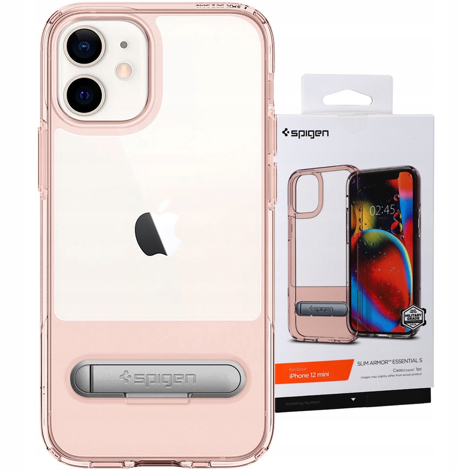 

Etui Spigen do iPhone 12 Mini, case obudowa, Sa Es