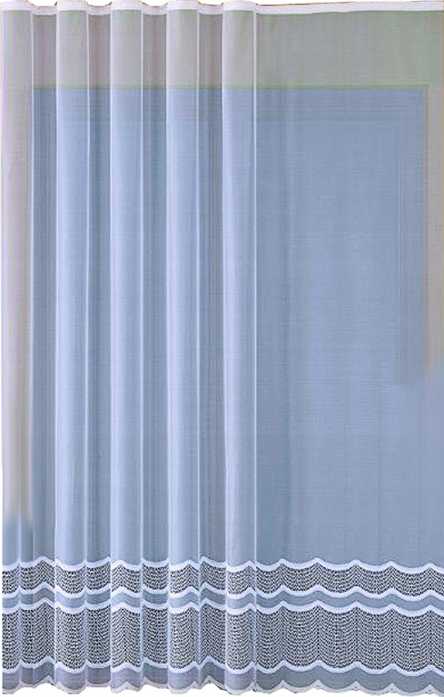 Elegantná hladká záclona pripravená na použitie 600x240 600x250