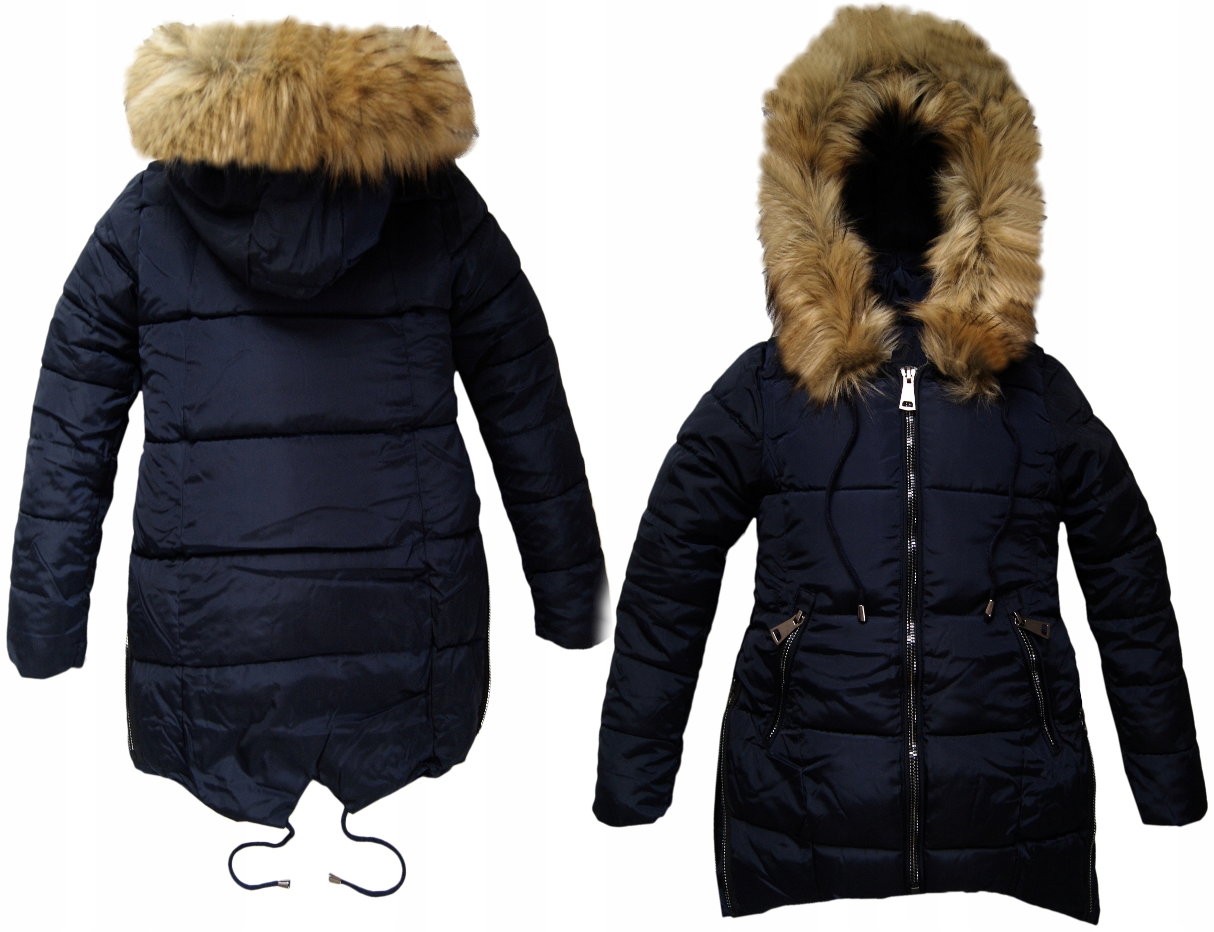 

Asymetryczna Zimowa Kurtka Parka Alaska Jenot 140