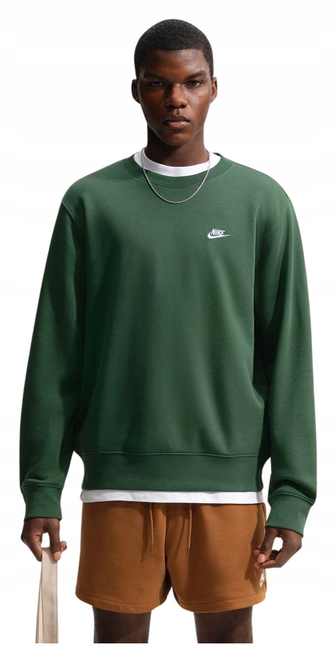Mikina Nike Club Bb zelená FN3886 323 vel. S