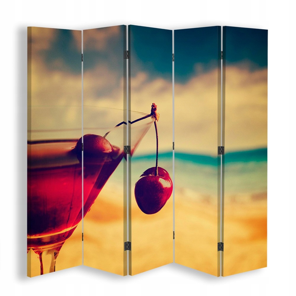 Paraván Pokojový Kotara Drink Pláž Ovoce 180x170