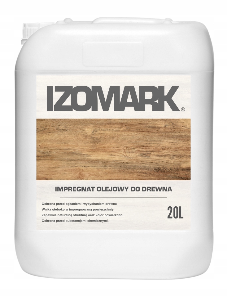 Izomark Olejový Impregnát Na Dřevo 20 L