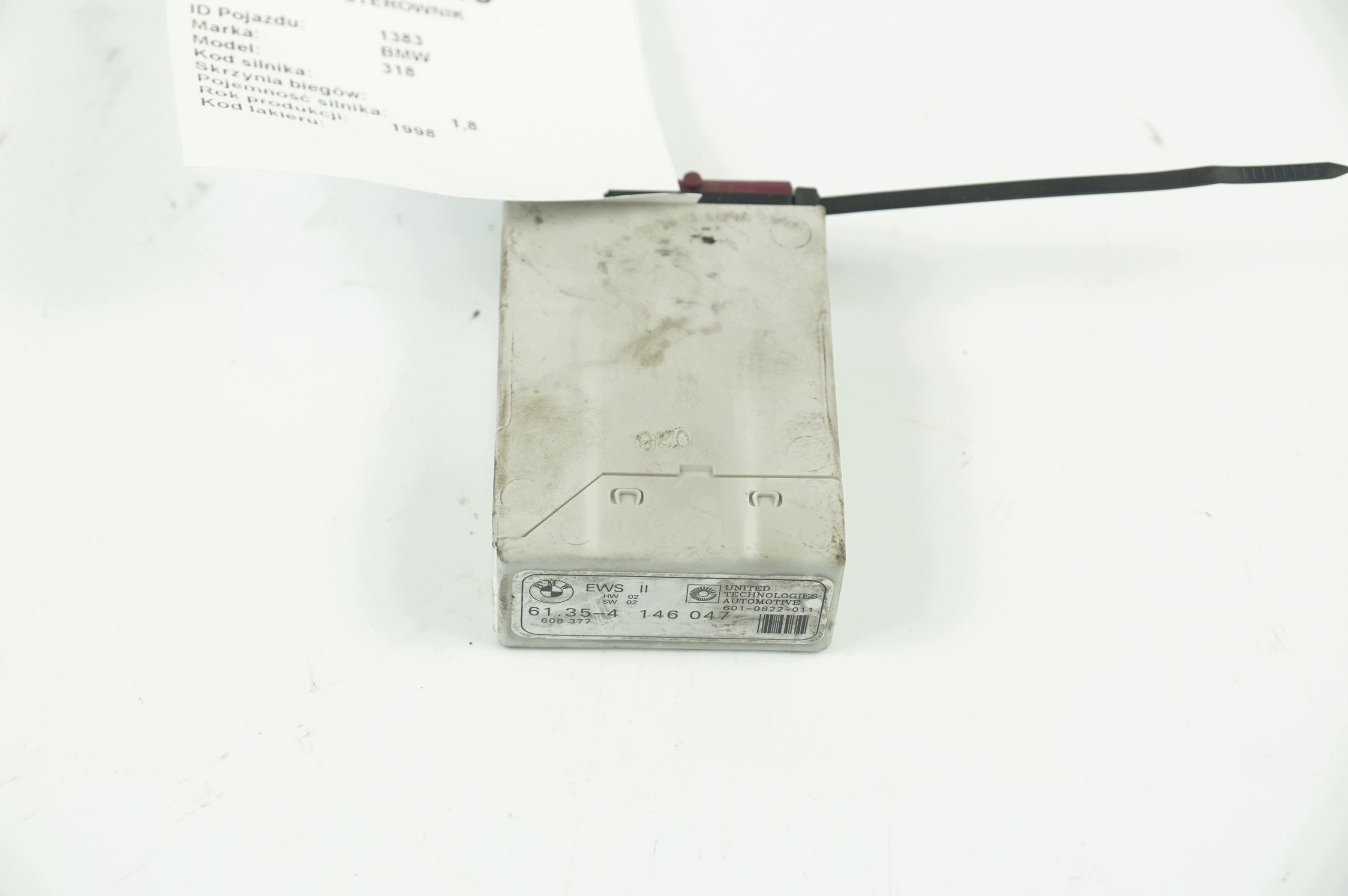 unité de commande électronique uce 4146047 BMW 318