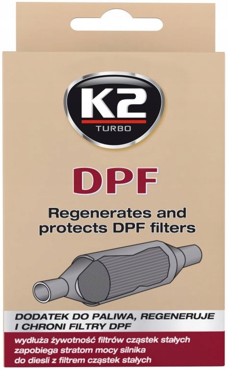K2 DPF DODATEK DO PALIWA CHRONI FILTRY DPF 50ML