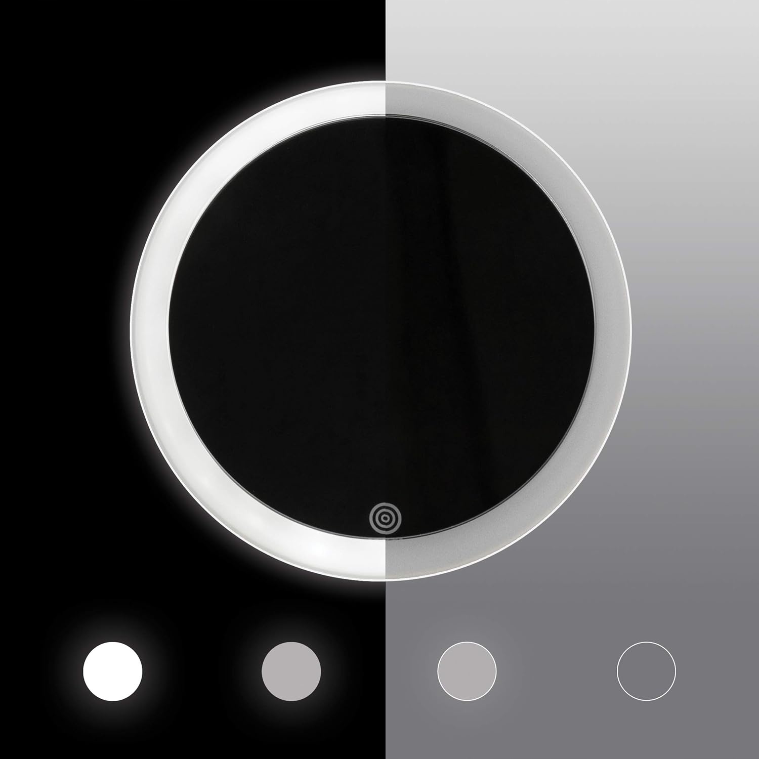 Lustro stojące przybliżające podświetlane HoMedics koło 18 x 18 mm Marka inna