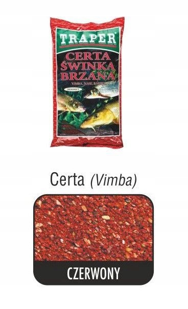 Zanęta Traper Certa sekret Czerwony 1kg