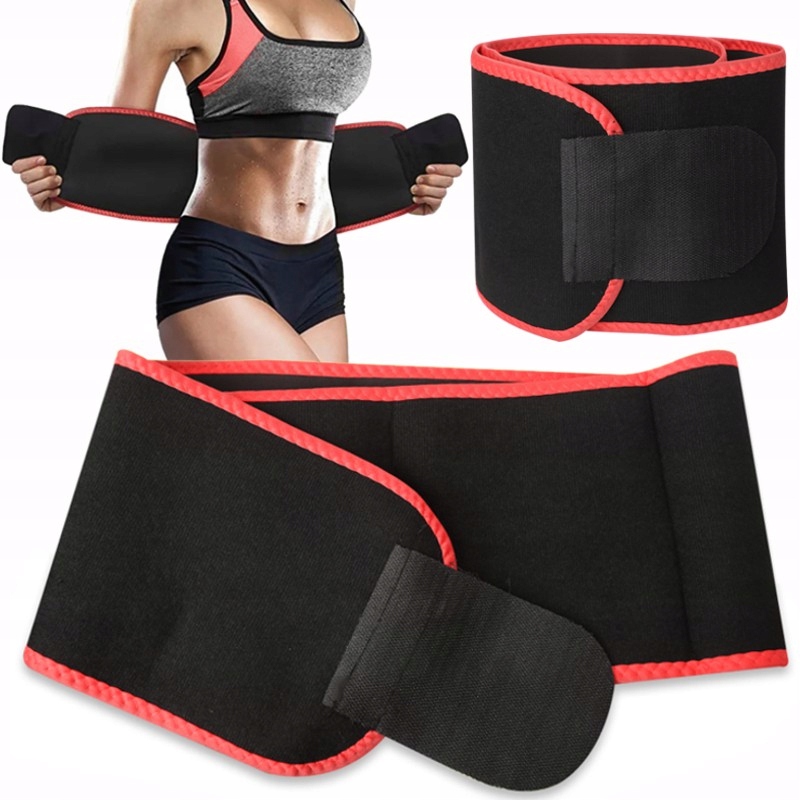 Pas Wyszczuplający Neoprenowy Odchudzający Brzuch Do Ćwiczeń Fitness 90 cm