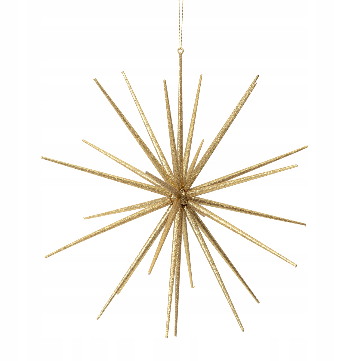 

Zawieszka choinkowa Estrel brokatowa gwiazda 3D