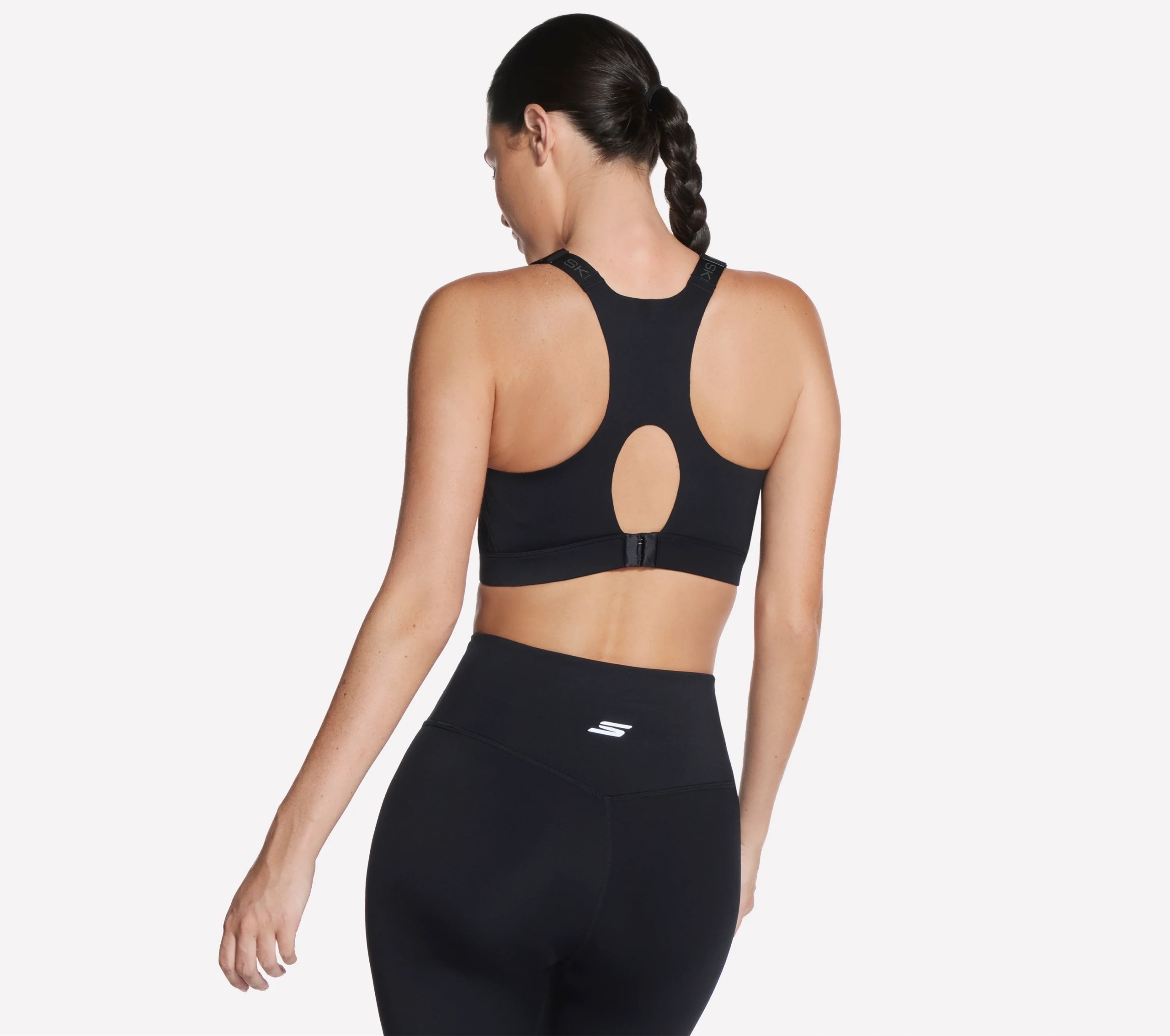BR57 Blk Xs Stanik Skechers Tempo Bra