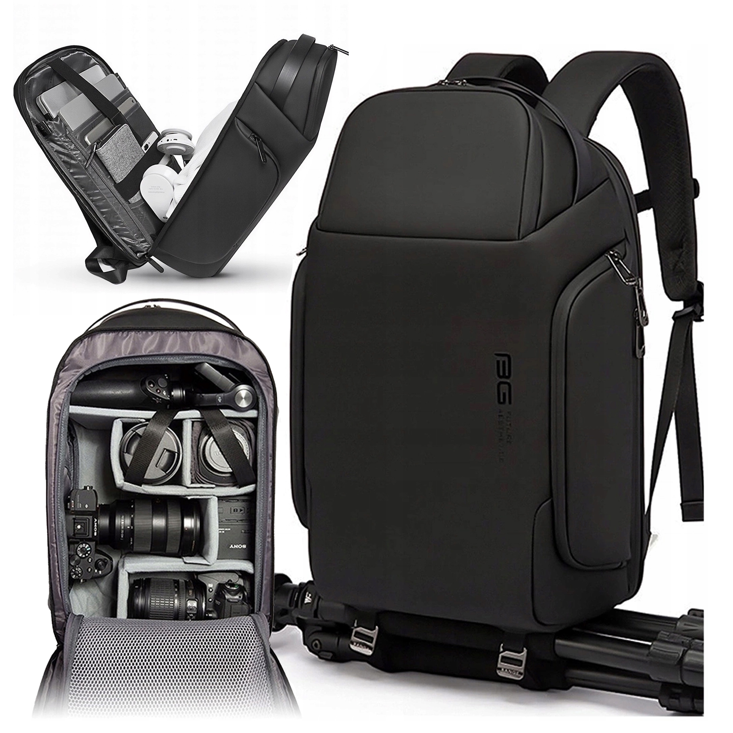 Batoh na fotoaparát, objektiv Notebook tablet Batoh GoPro