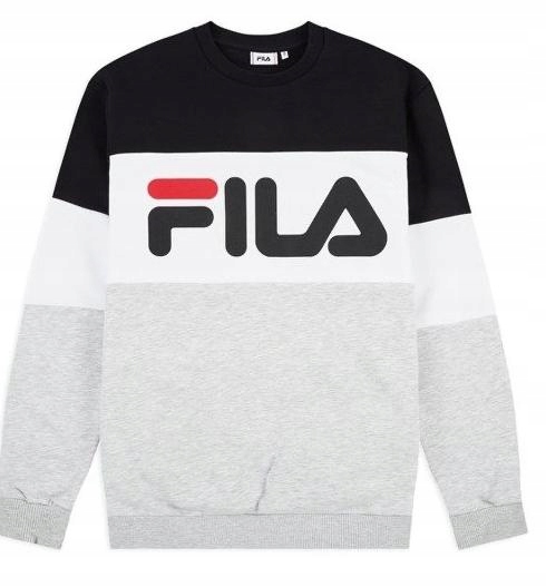

Bluza męska Fila Straight Blocked Crew I85, r L