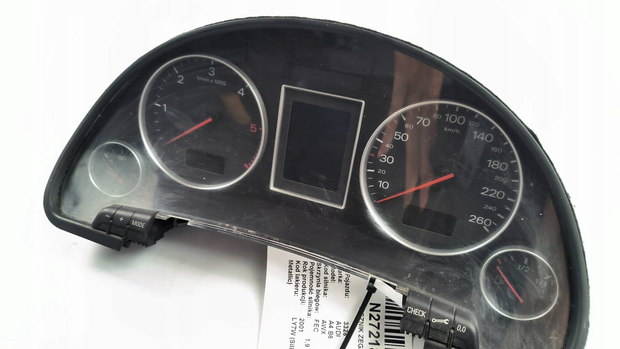 dials clock EU 036901830 AUDI A4 B6