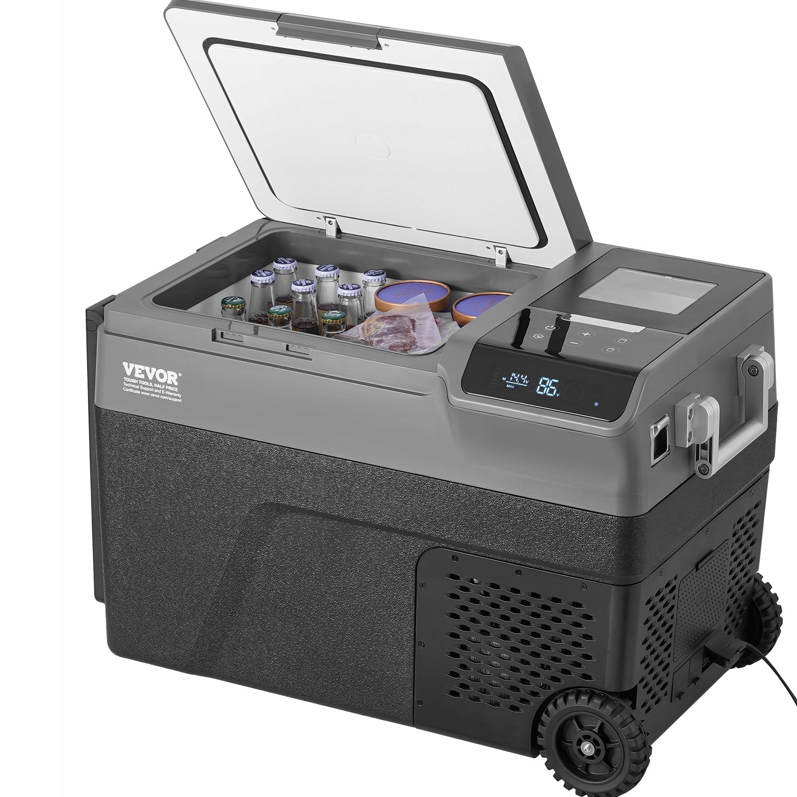 Přenosná autochladnička 35 l s funkcí výroby ledu o výkonu 70 W