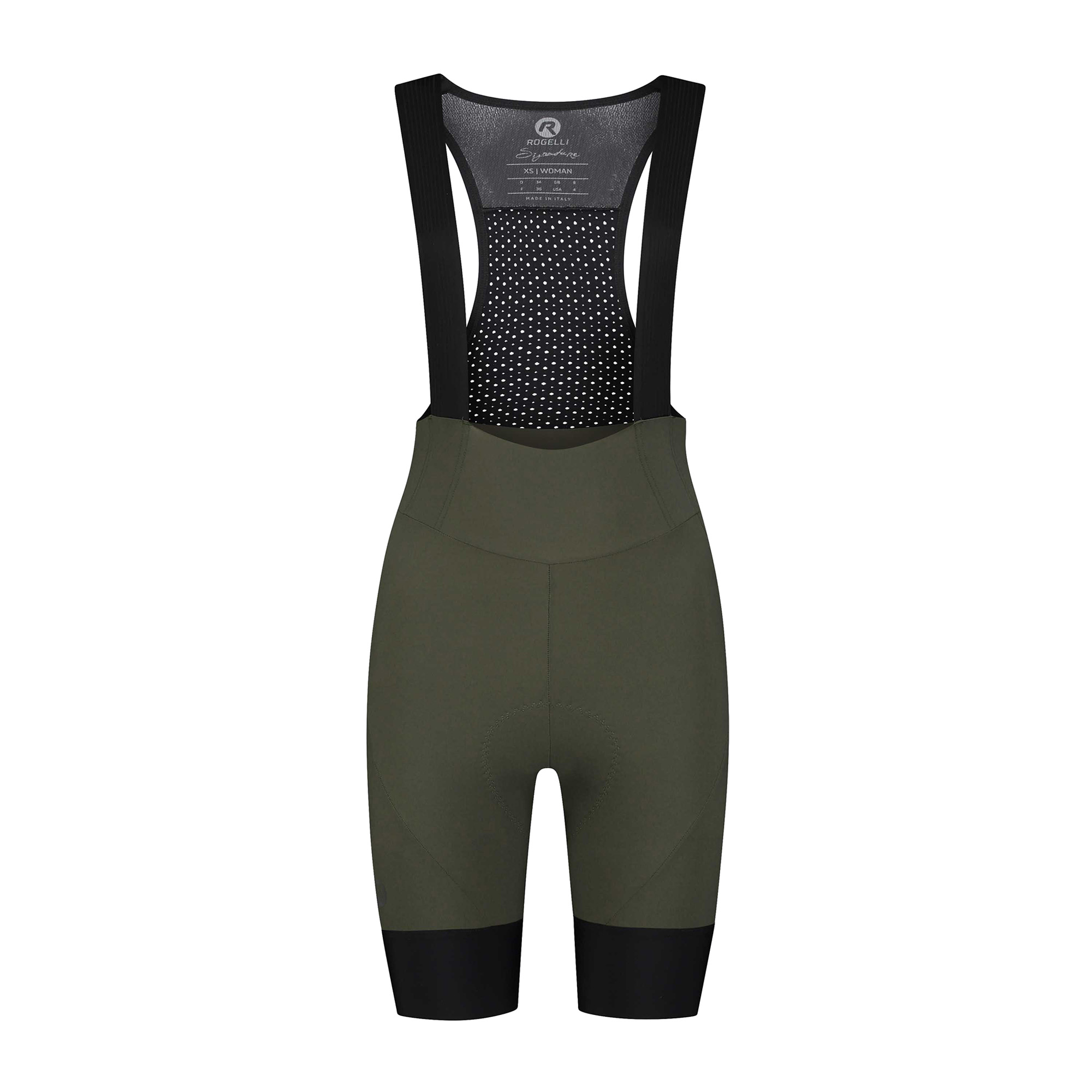 Kraťasy cyklistické kraťasy Rogelli Signature Bib Short W zelené M