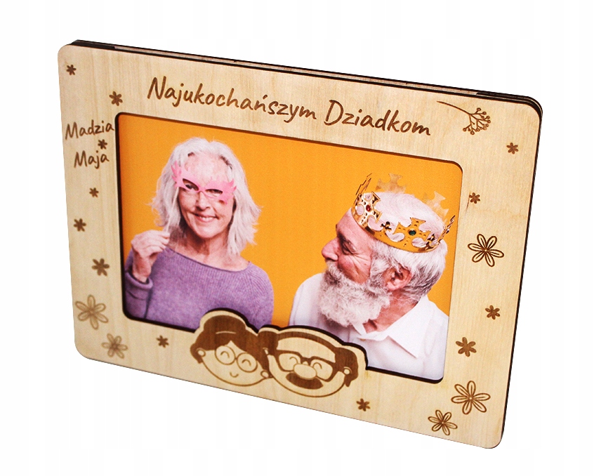 

Ramka Dzień Babci Dziadka Z Życzeniami Imię