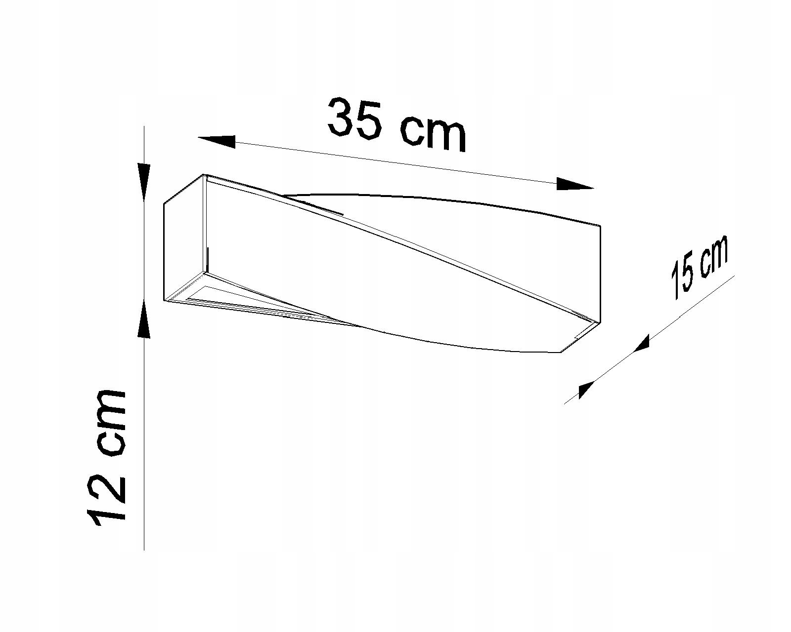 Kinkiet ceramiczny SIGMA MINI biały LAMPA ŚCIENNA DO KORYTARZA SOLLUX Kolekcja Kinkiety Ceramiczne