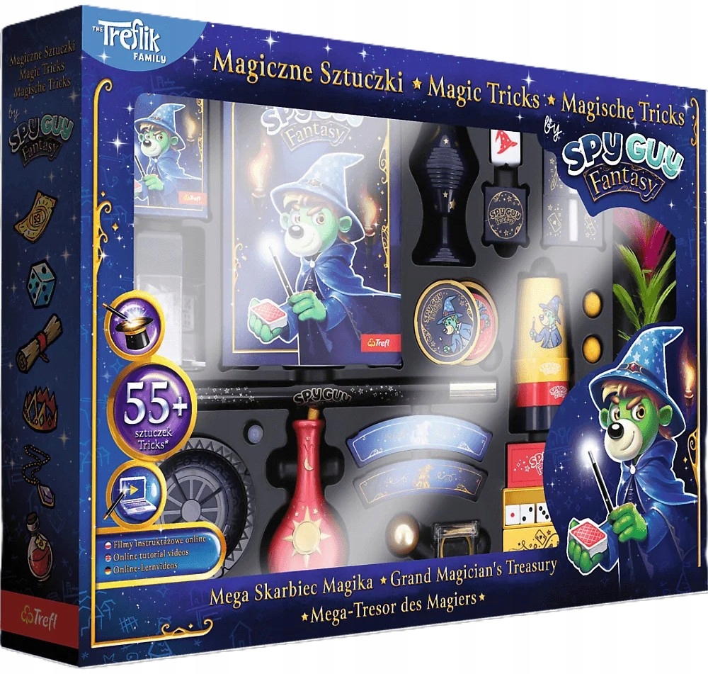 Trefl Magiczne Sztuczki Spy Guy Mega Skarbiec Magika