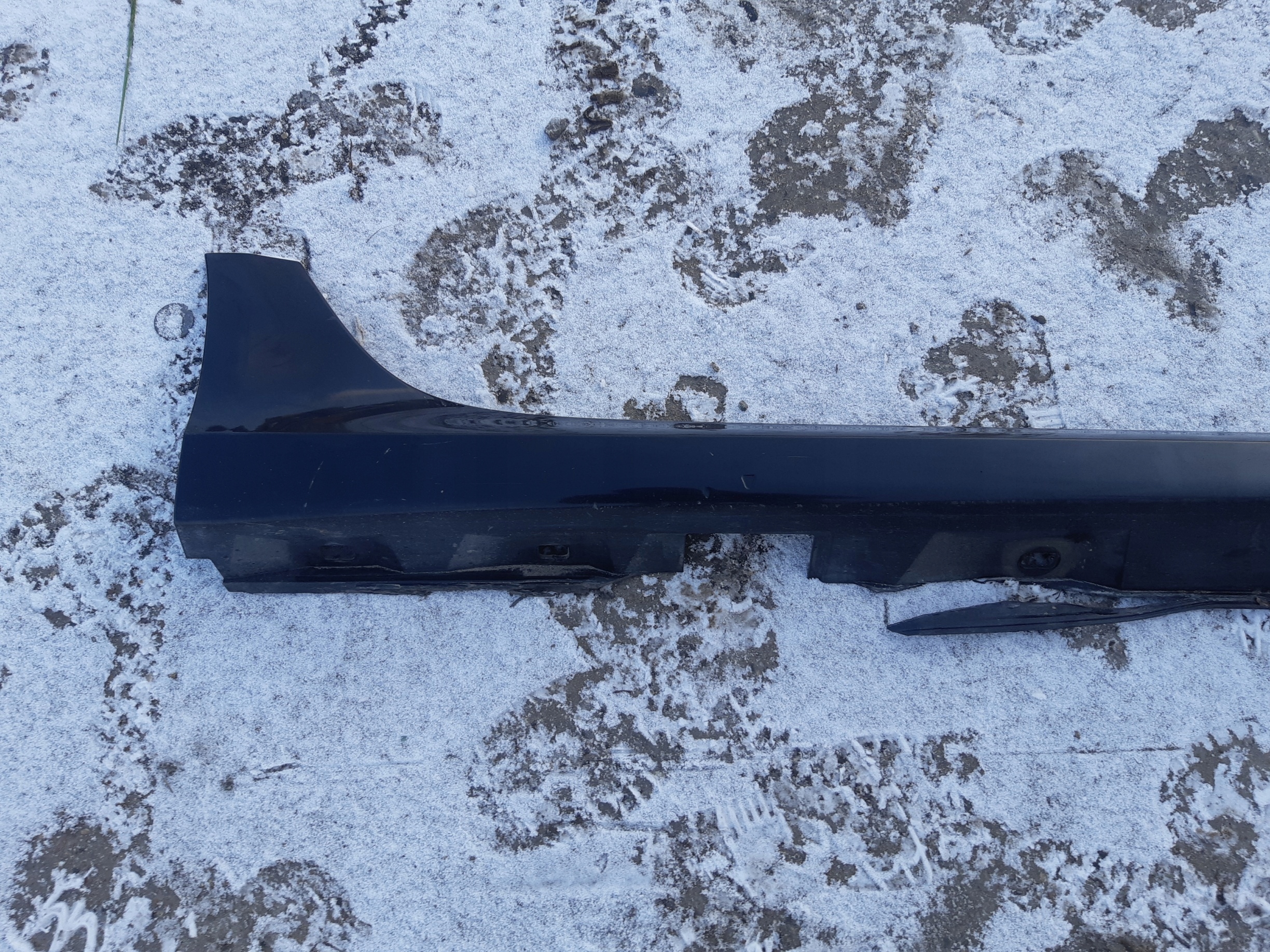 AUDI A6 C7 LZ9Y moulding cap threshold S-LINE right 4G0853856F