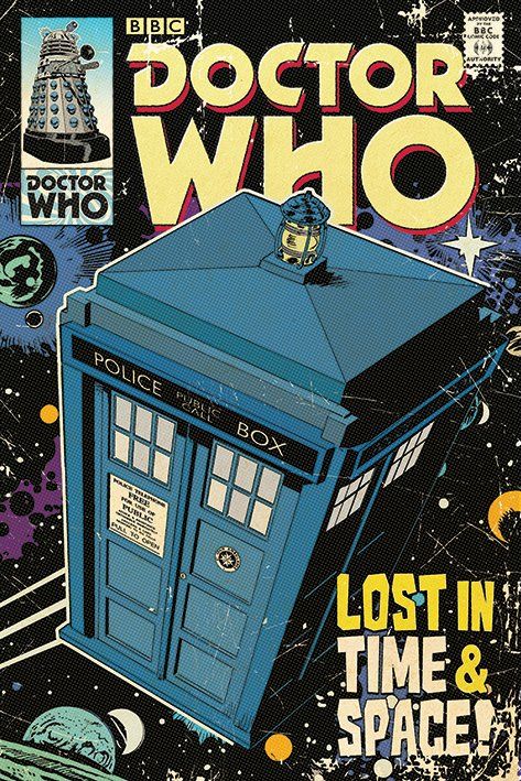 

Plakat ścienny Doctor Who Lost in Time 61x91,5 cm