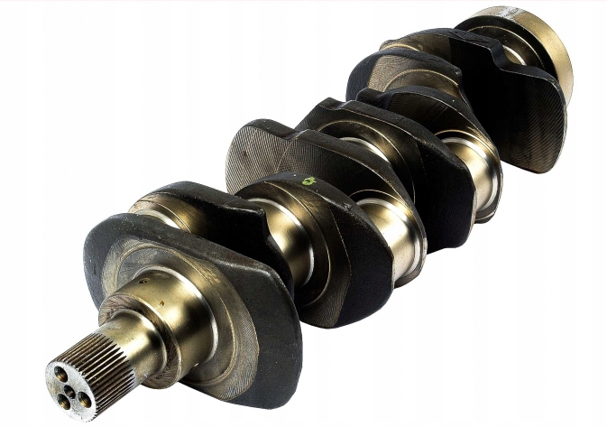 1-42 - Коленчатый вал perkins 1004 с вкладышами mf 6130 374