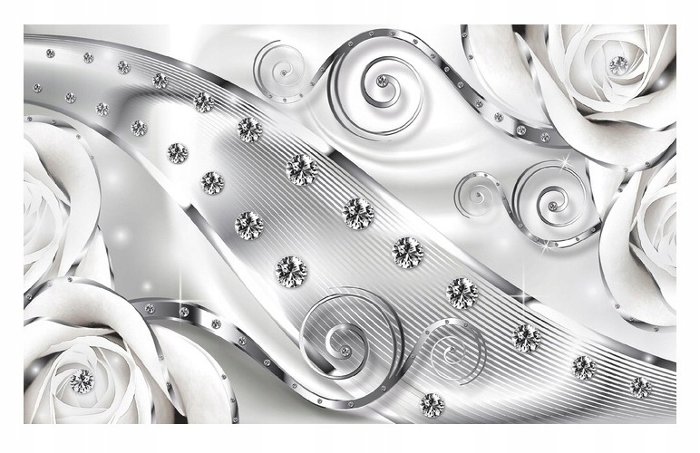 Fototapeta Diamanty Flizelina Spálňa 3D 312x219