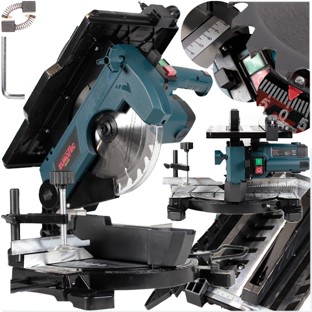 Stolní Pokosová Pila Pokosová Pila 2v1 210MM Úhlová Pila 1500W