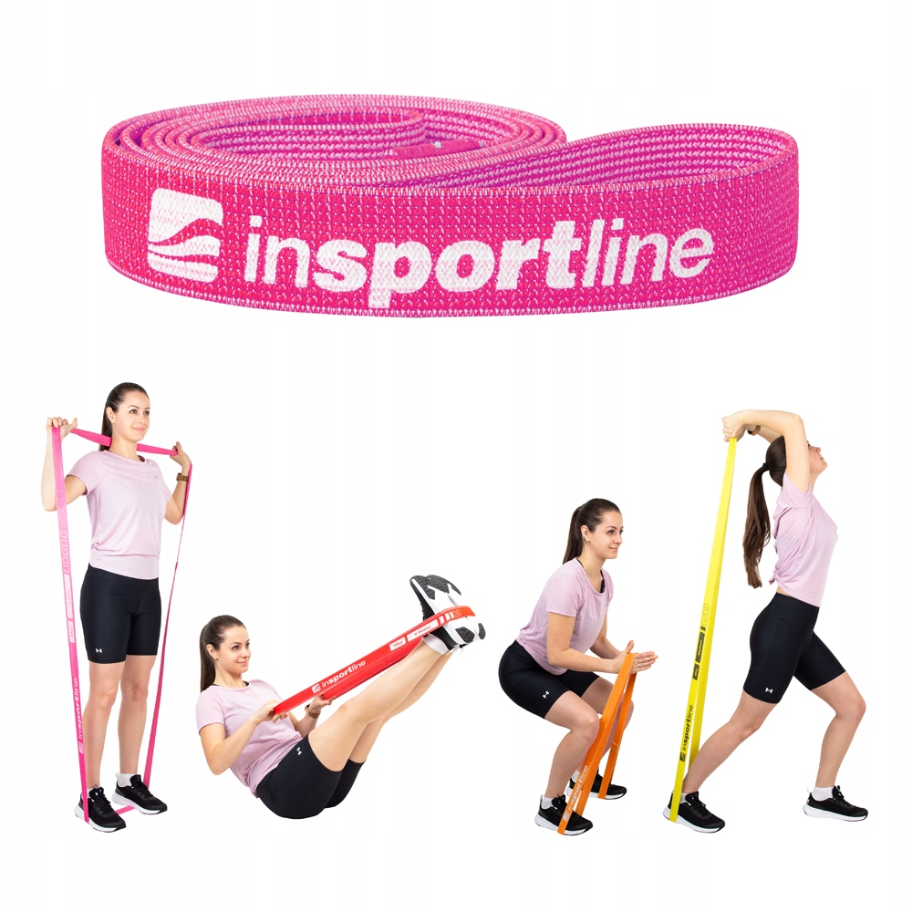 

Guma Oporowa do ćwiczeń fitness inSPORTline Light