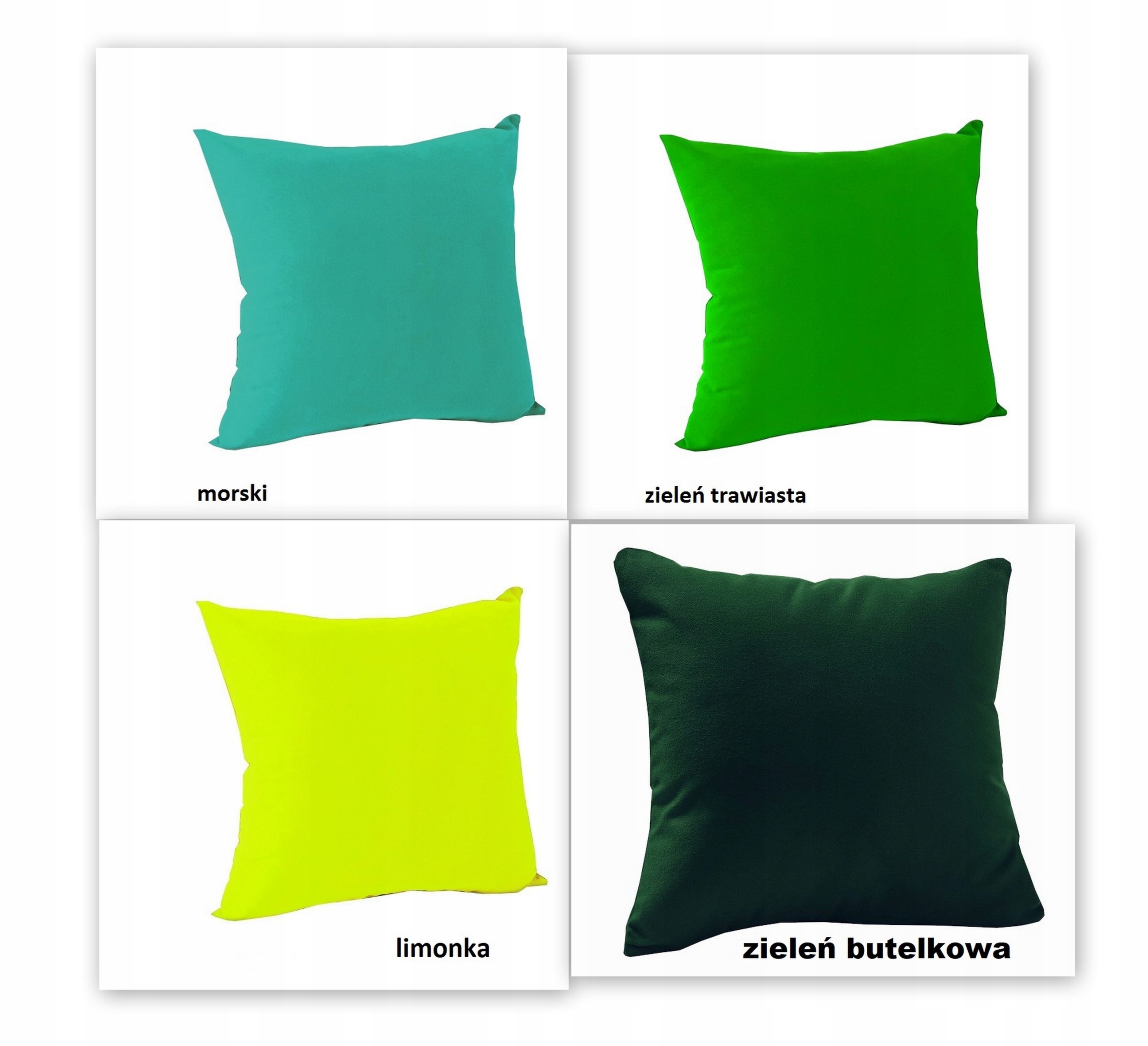 Poszewka na Poduszkę 40x40 Jasiek 25 kolorów Rodzaj dekoracyjna