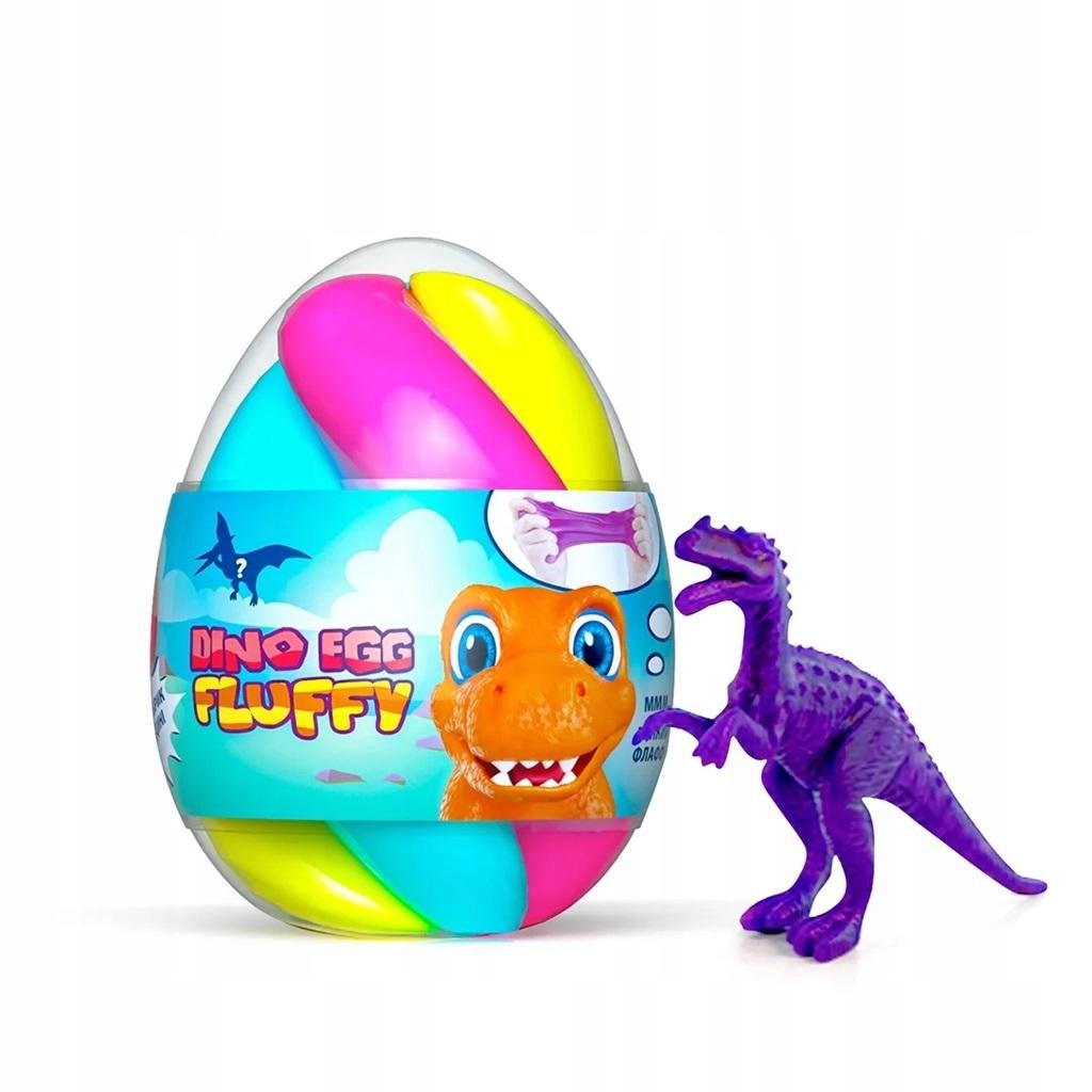 

Fluffy Slime jajo dinozaura 140ml MIX