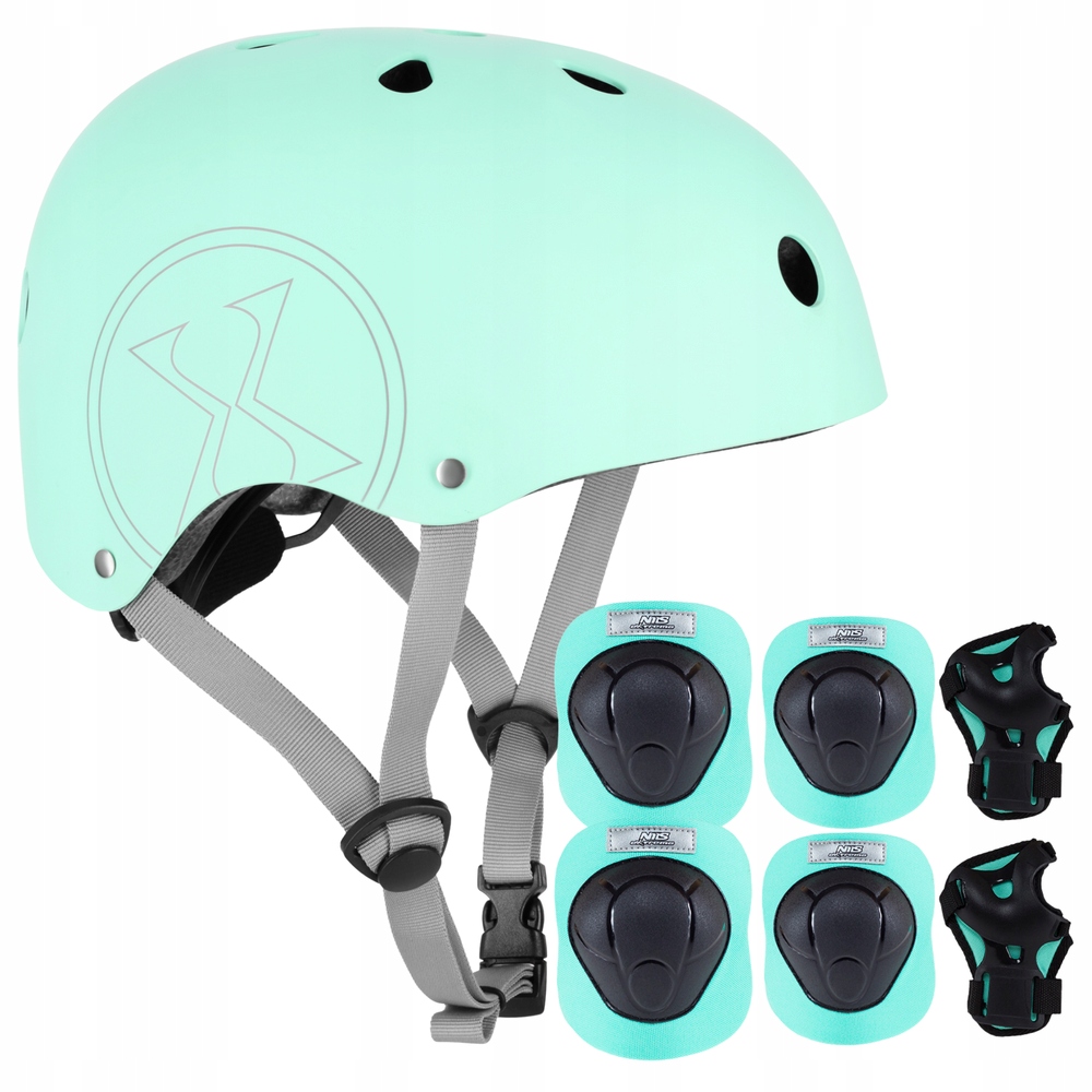 Cyklistická přilba s regulací chrániče Komplet na kolečkové brusle Koloběžku