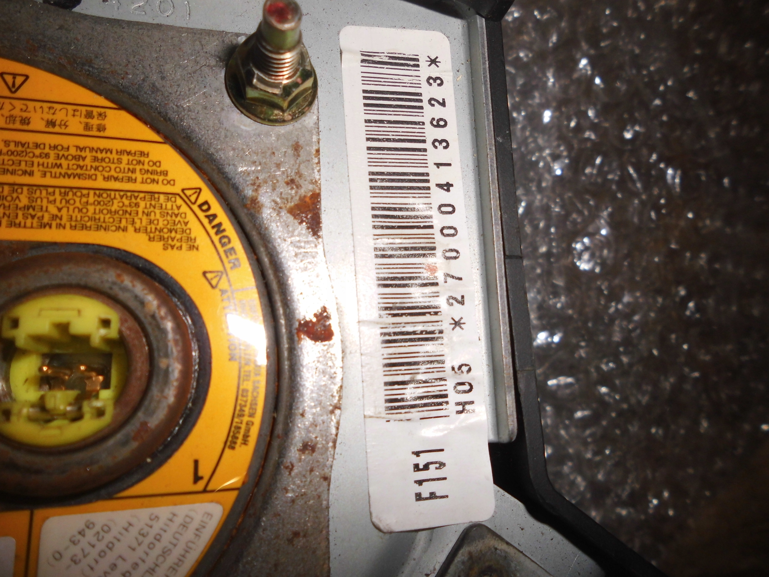 mazda RX8 2 X подушки безопасности ремень