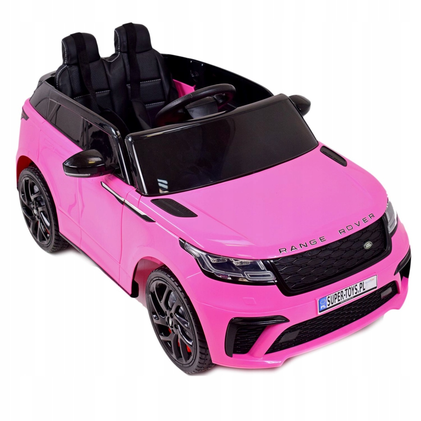AUTO SAMOCHÓD ELEKTRYCZNY LAND ROVER VELAR RÓŻOWY Stan opakowania oryginalne