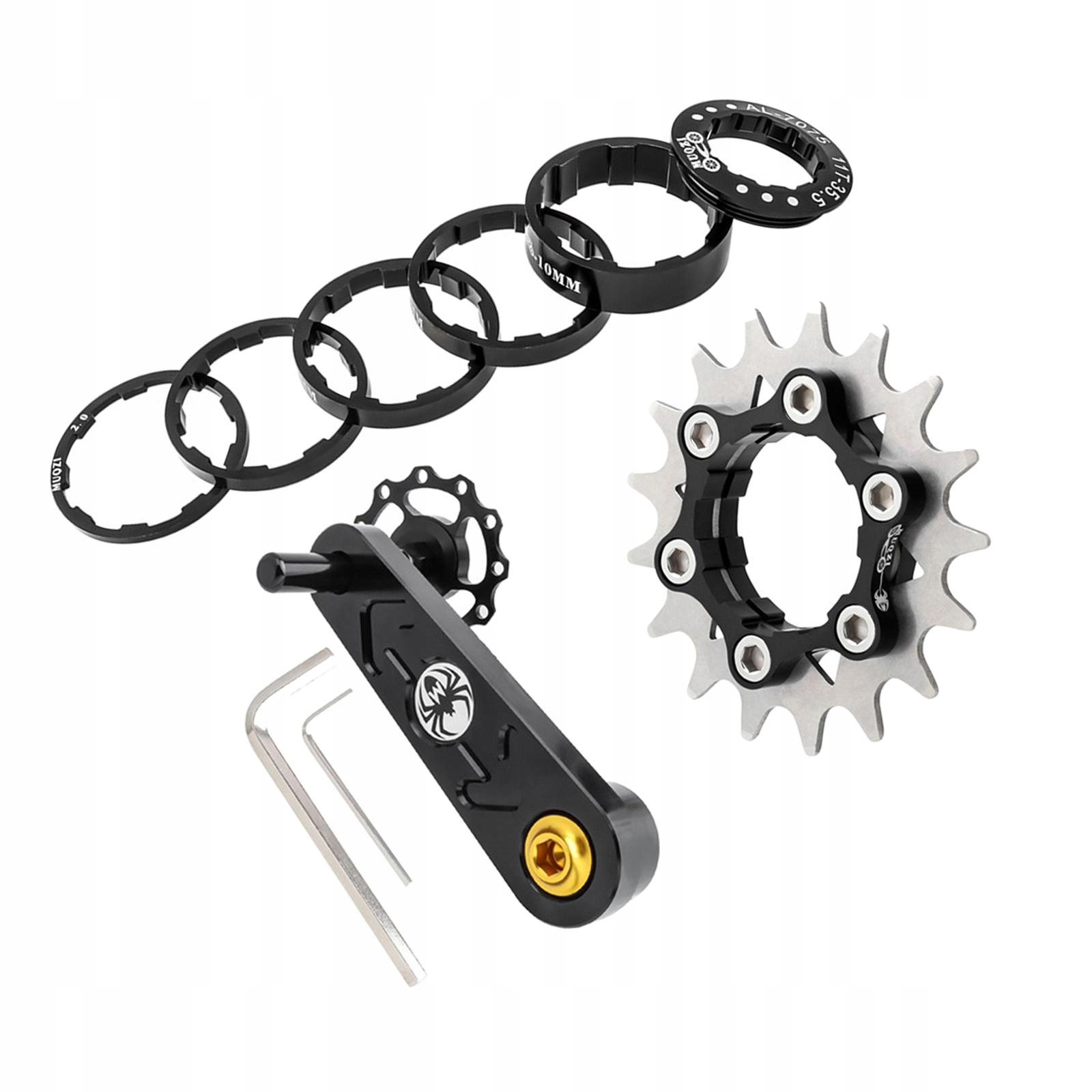 Bike Single Speed Cog Napinacz Łańcucha