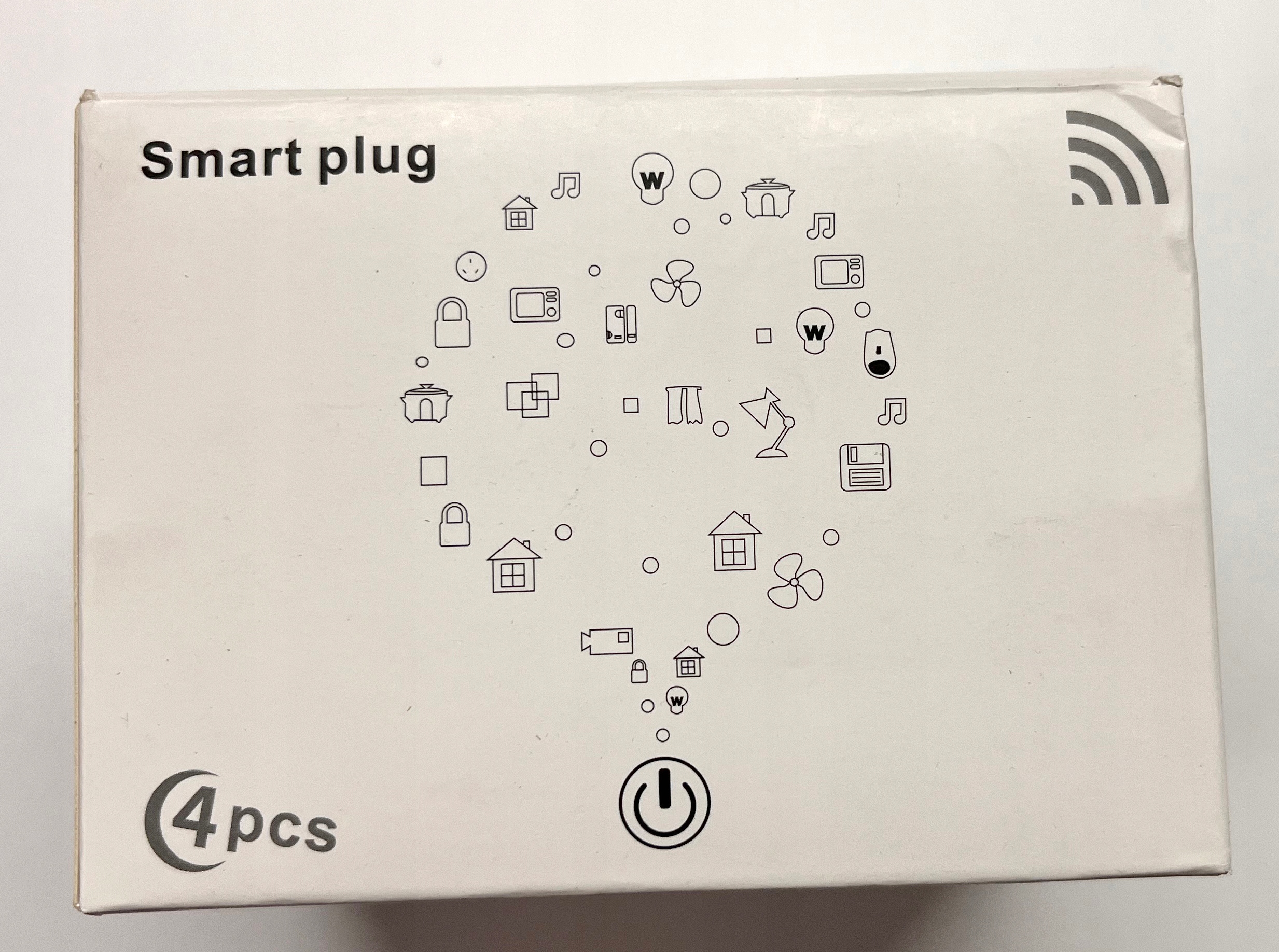 Gniazdko WIFI WHDZ02 SMART PLUG ALEXA GOOGLE 4SZT GreenSun Kod producenta WHDZ02