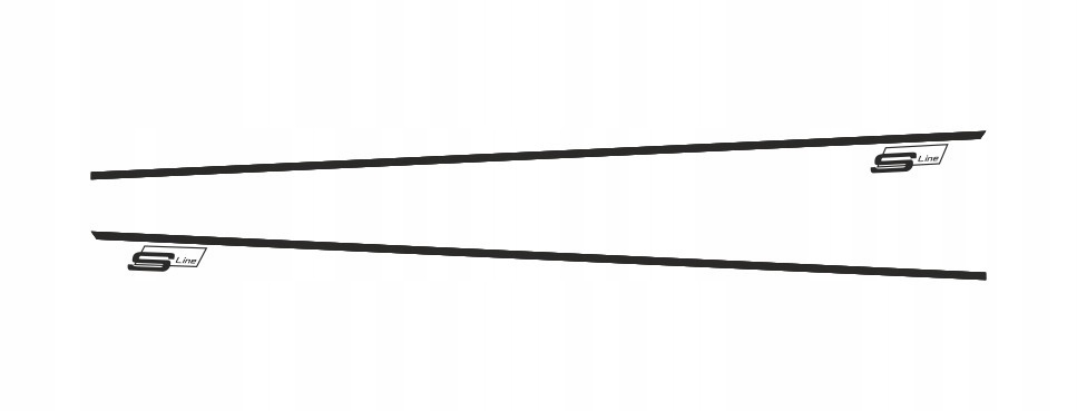 Samolepky s-line quattro na auto Audi A5 03 new