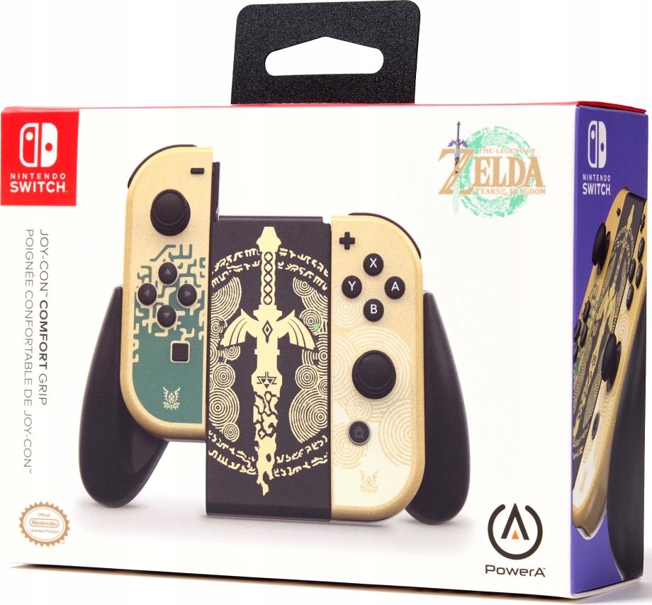 PowerA SWITCH Uchwyt do JOY-CON Grip Decayed Master Sword