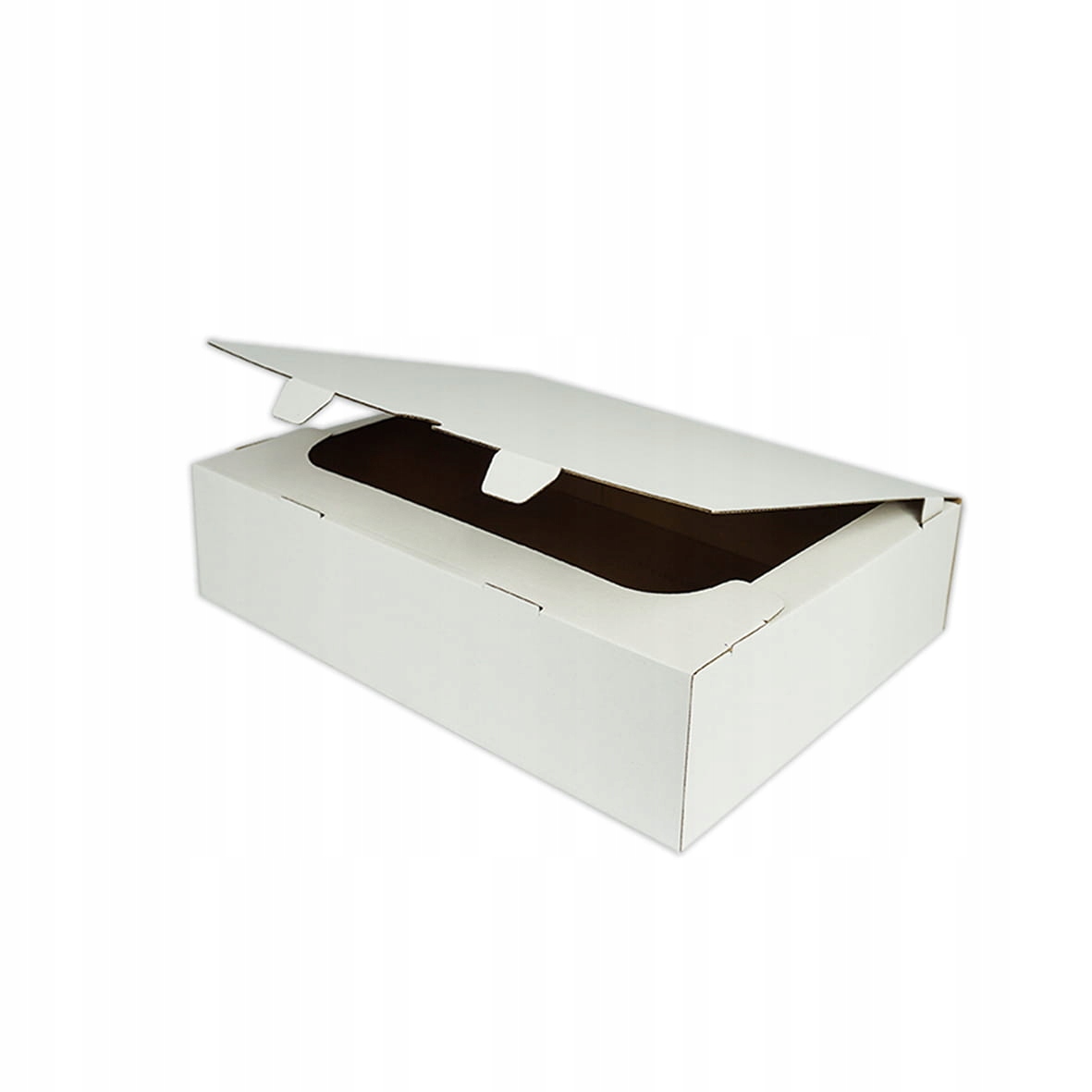 Karton tacka z wiekiem 40x30x9 cm opakowania na pączki pakiet 150szt