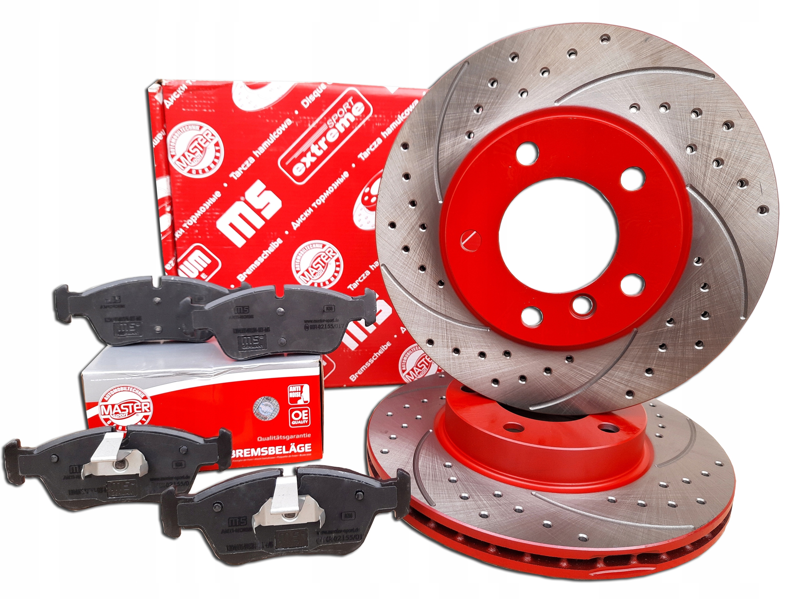 Tarcze Hamulcowe Klocki PRZÓD DO BMW E36 E46 NAWIERCANE 286mm