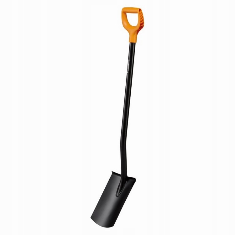 Rýč Ostrá Kovová Fiskars Silná lopata na kopání Kov Solid 117 cm