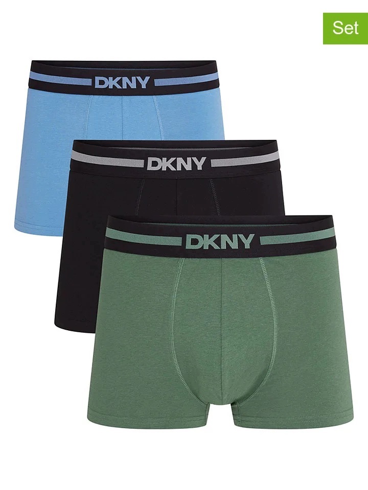 Pánské boxerky slipy Dkny 3 kusy vel.XL bavlna