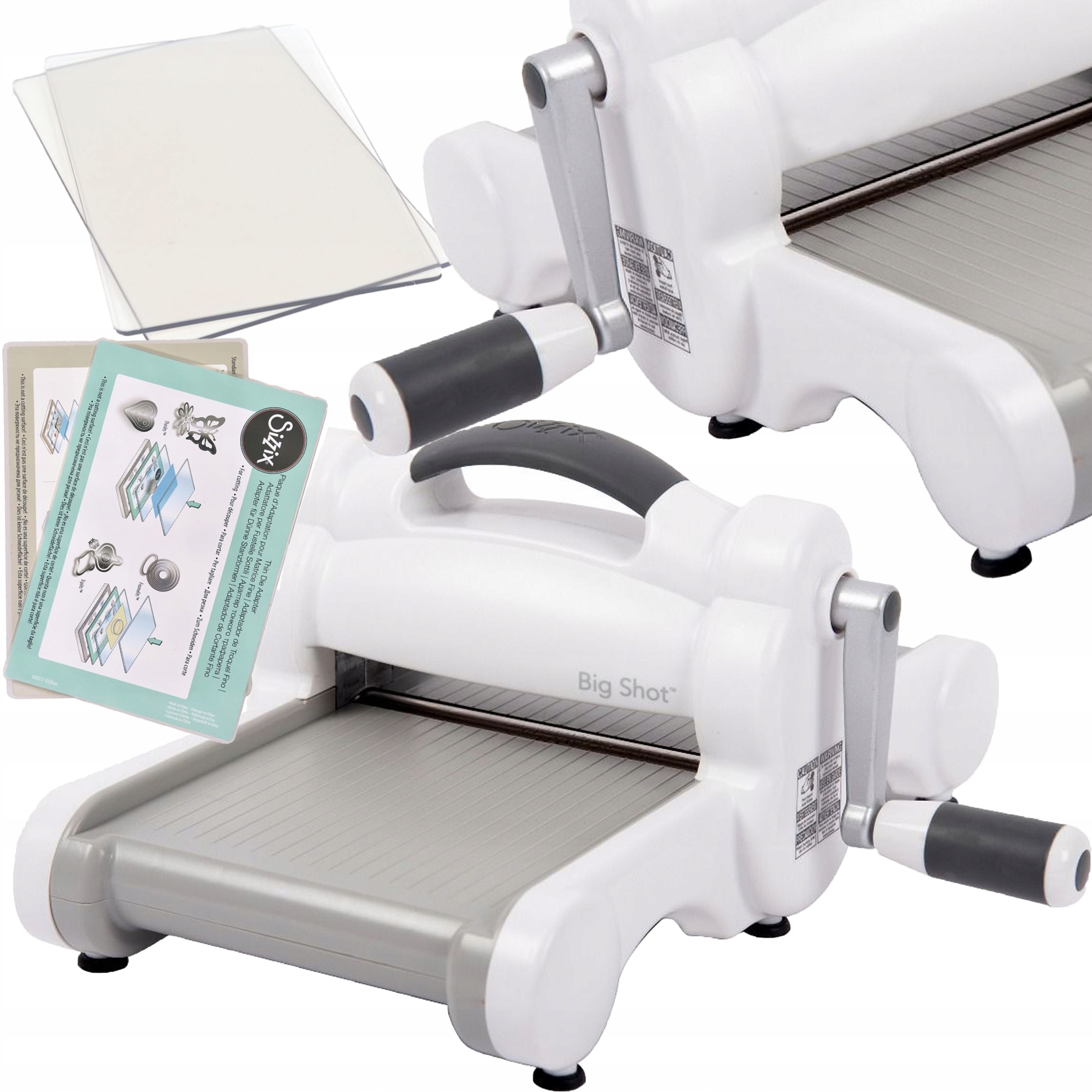 MASZYNA TNACO WYTŁACZAJACA A5 Big Shot Sizzix DO SCRAPBOOKING platforma