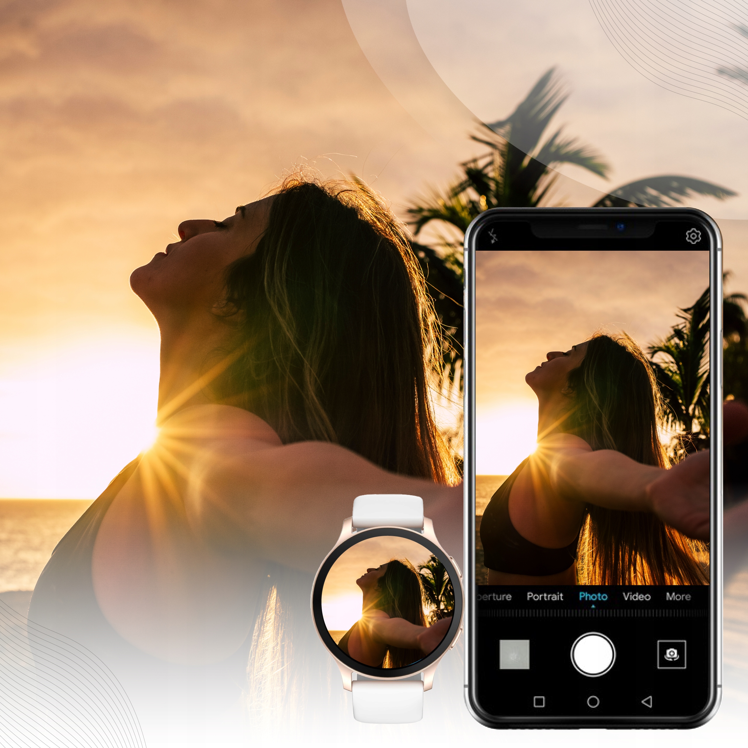 SMARTWATCH ZEGAREK DAMSKI MENU POLSKIE SPORT PULS ROZMOWY SMART WATCH PL Kompatybilność systemowa Android iOS Windows Phone