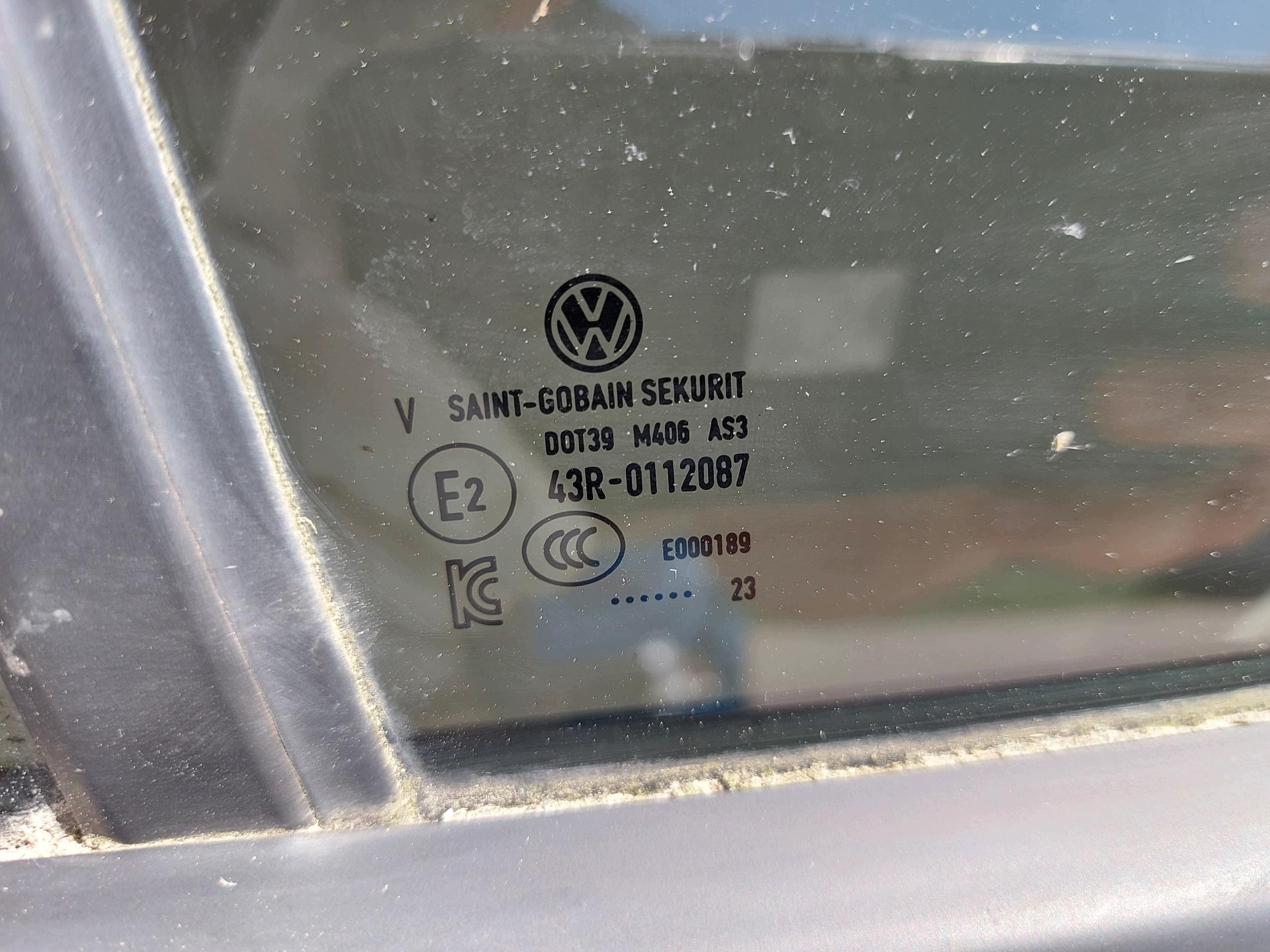 VW GOLF VIII 5H Tür heck rechts 2023 AS3