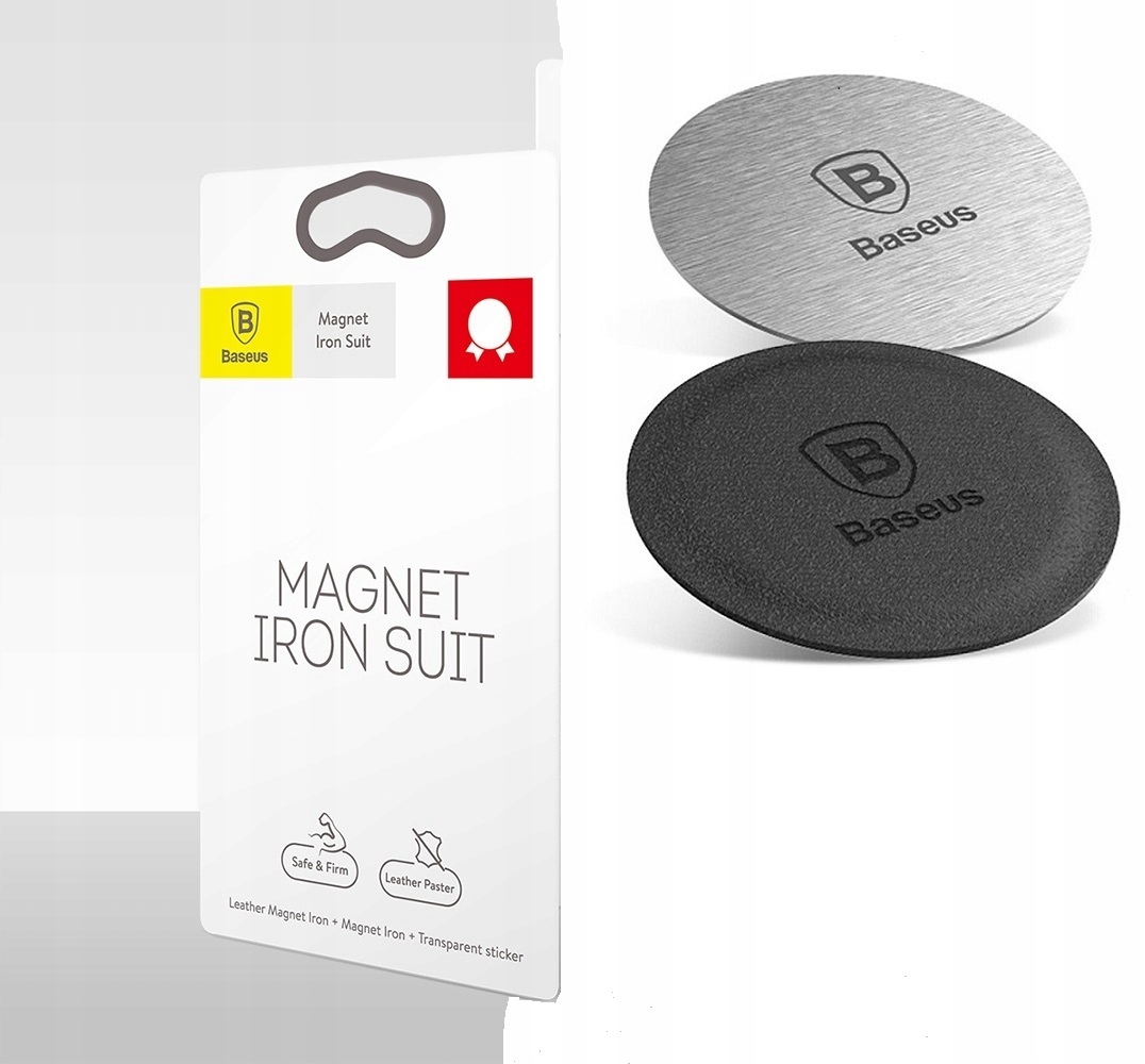 

Baseus 2szt Blaszki do Uchwytu Magnetycznego skóra